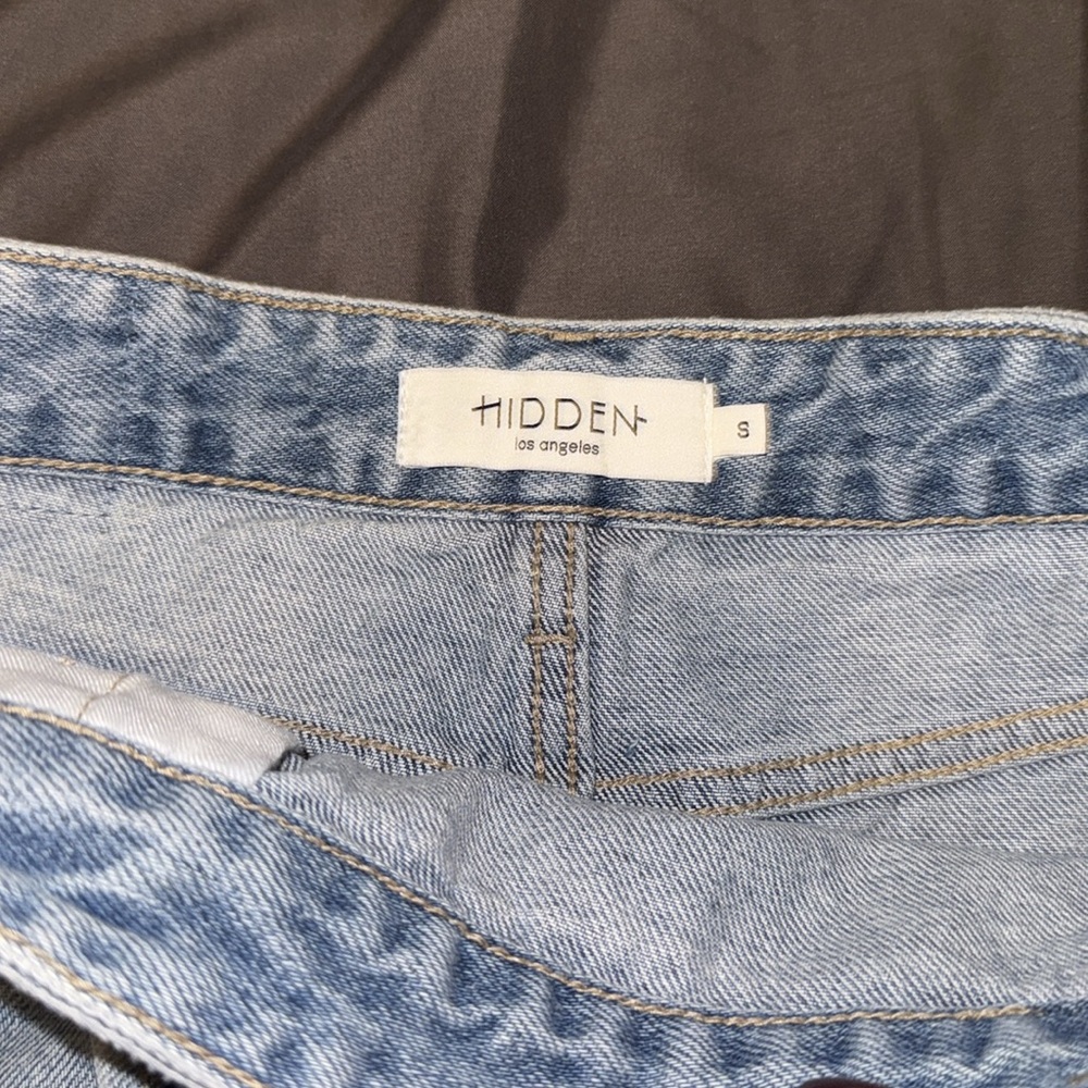 Asymmetrical denim skirt NWT - Picture 3 of 4
